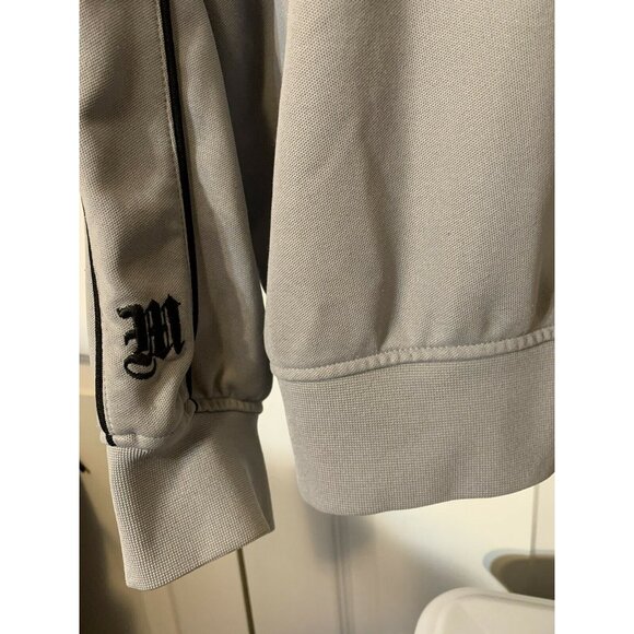 Makaveli Branded Tupac Shakur 2Pac Full Zip Track Jacket - Men’s XL Gray - Picture 5 of 11